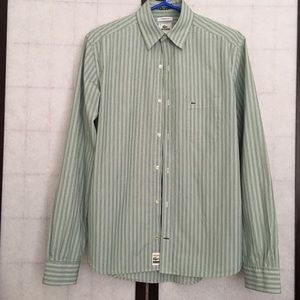 Lacoste modern fit striped shirt